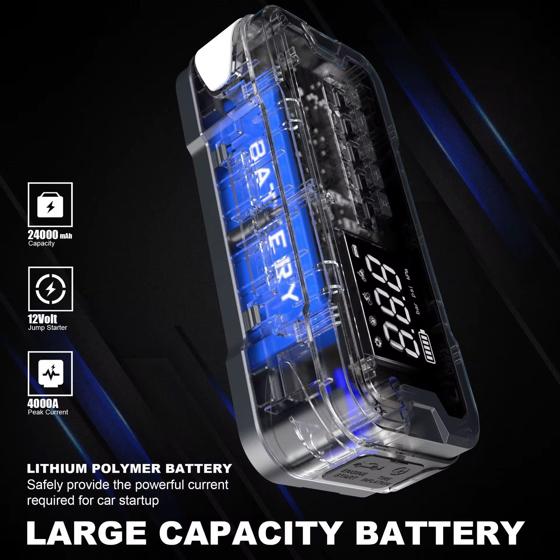 Battery Car Jump Starter