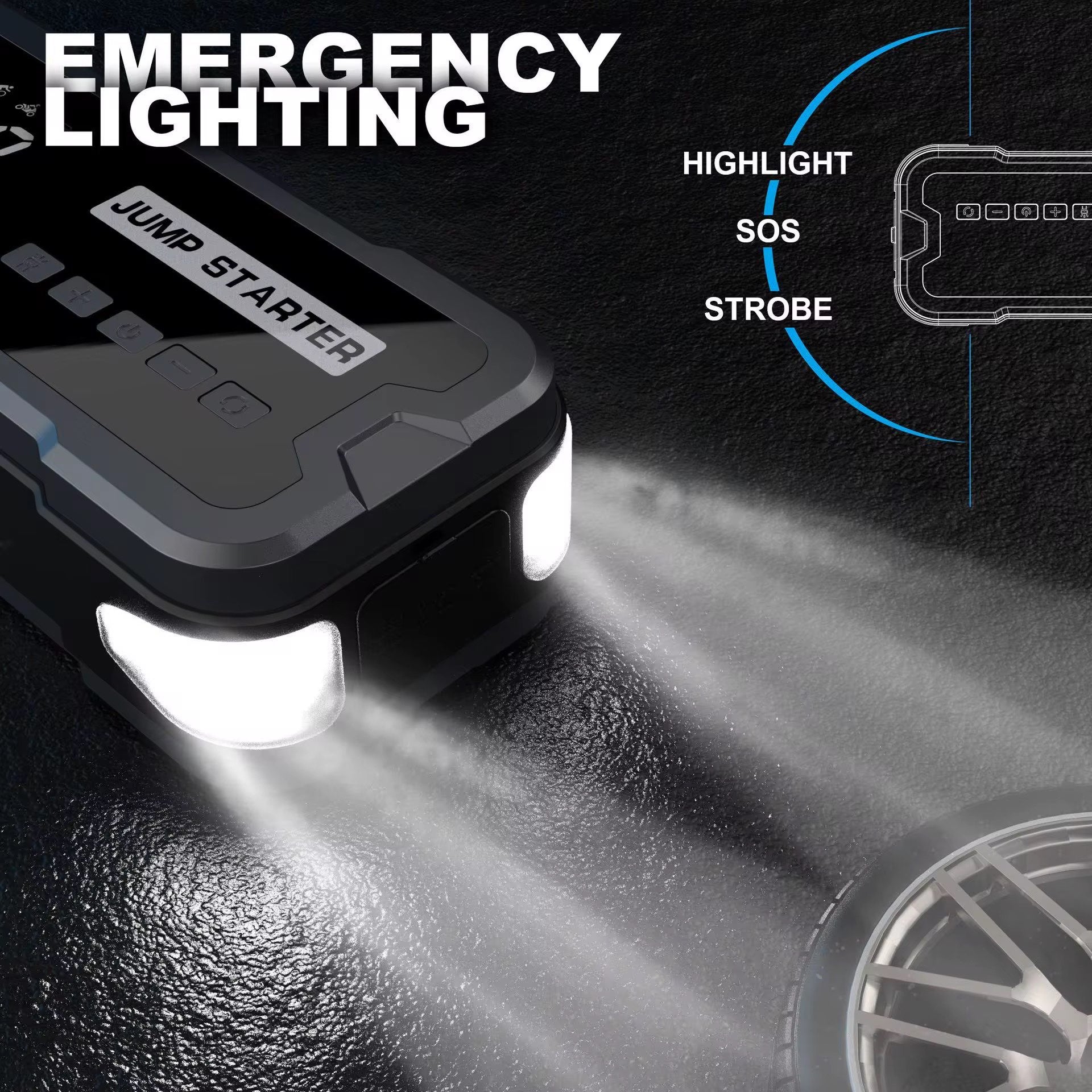 Battery Car Jump Starter